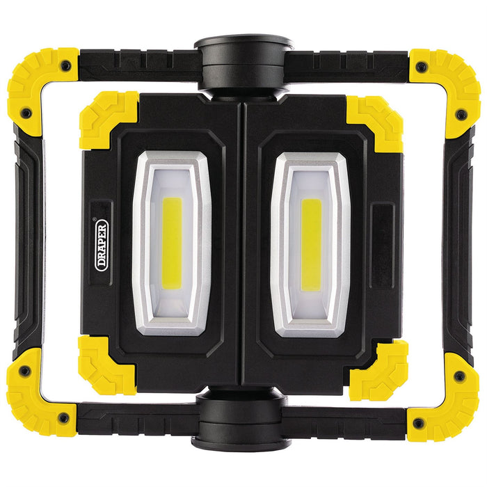 Draper Twin COB LED Rechargeable Worklight, 10W, 850 Lumens 87696 Draper - Dynamic Drive