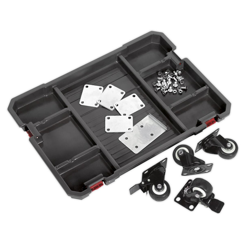 Sealey Castors With Detachable Fixing Kit For Ap8130, Ap8 Sealey - Dynamic Drive