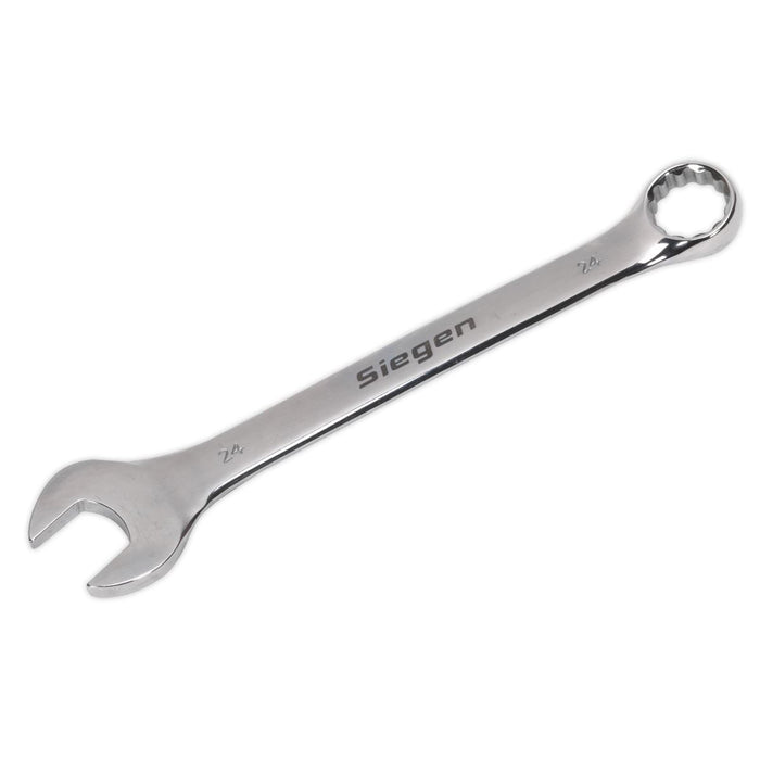 Sealey Combination Spanner 24mm S01024 Siegen by Sealey - Dynamic Drive