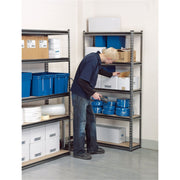 Draper Heavy Duty Steel Shelving Unit, 5 Shelves, L920 x W305 x H1830mm 21659 Draper - Dynamic Drive