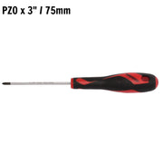 Teng Tools PZ Screwdriver PZ0 x 75mm S Teng Tools - Dynamic Drive