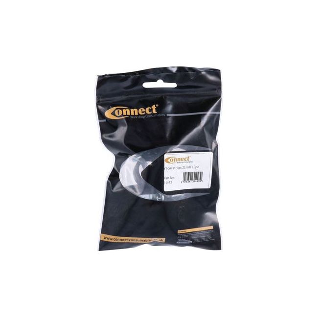 Connect Rubber Lined P Clips 21mm 10pc 31443 Tool Connection - Dynamic Drive