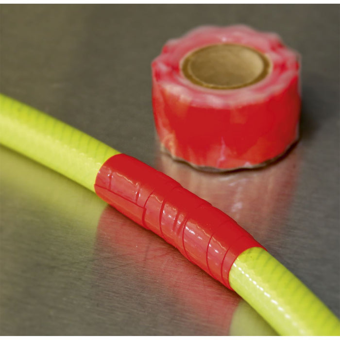 Sealey Silicone Repair Tape 5m Red ST5R Sealey - Dynamic Drive