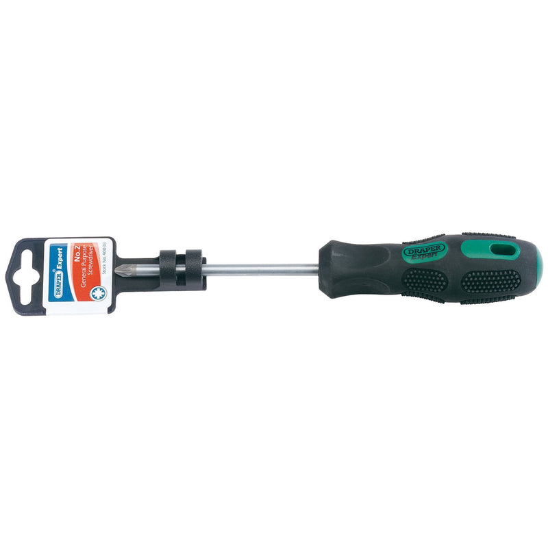 Draper PZ Type Screwdriver, No.2 x 100mm 40038 Draper - Dynamic Drive