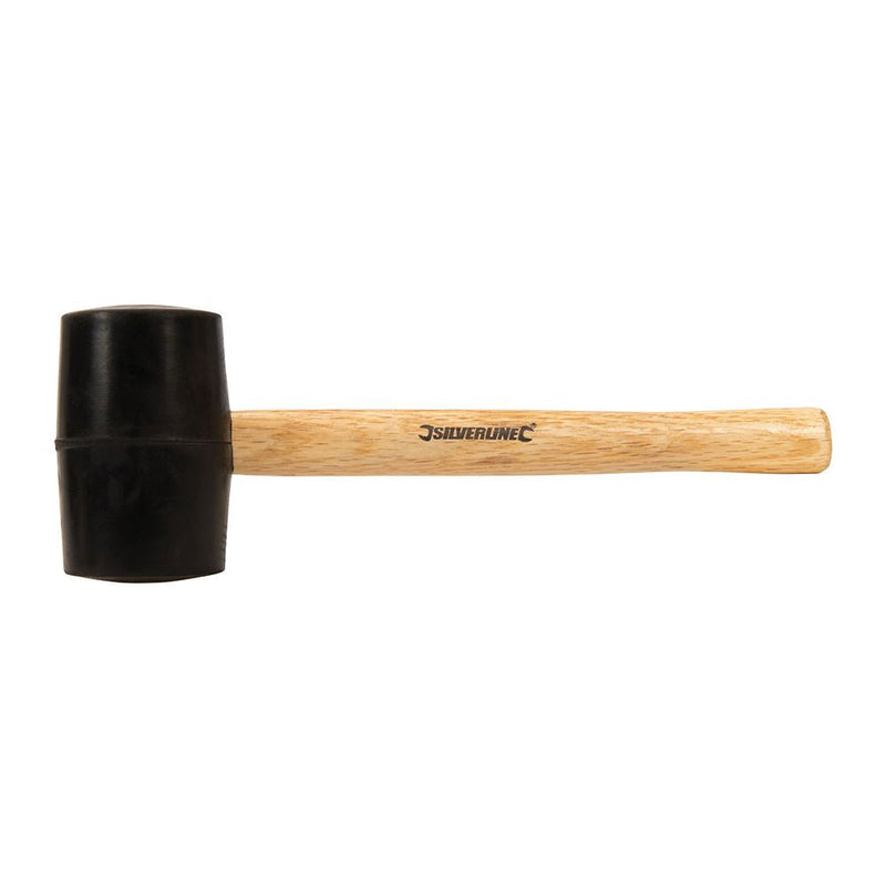 Silverline Black Rubber Mallet 16oz (454g) Silverline - Dynamic Drive