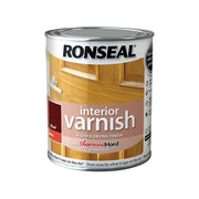 Ronseal Interior Varnish Quick Dry Gloss Teak 250ml Ronseal - Dynamic Drive