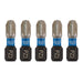 Draper Expert PZ-Type Impact Screwdriver Bits, No.3 x 25mm, 1/4" Hex (Pack of 5) Draper - Dynamic Drive