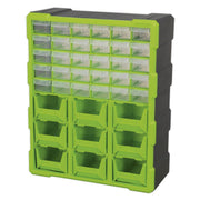 Sealey Cabinet Box 39 Drawer Hi-Vis Green/Black APDC39HV Sealey - Dynamic Drive