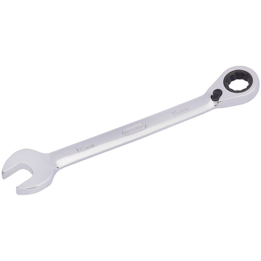 Draper HI-TORQ Metric Reversible Ratcheting Combination Spanner, 16mm Draper - Dynamic Drive