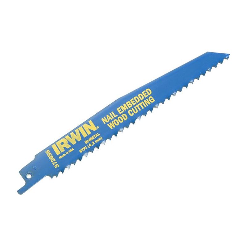 Irwin® 956R Sabre Saw Blade Nail Embedded Wood Cutting 225mm Pack of 5 IRWIN® - Dynamic Drive