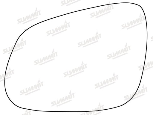 Summit Stick-On Standard Mirror Glass fits Vauxhall Viva 15 on LHS Summit - Dynamic Drive