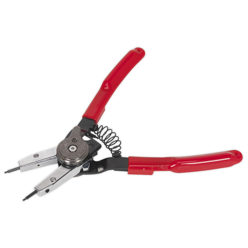 Sealey Circlip Pliers Set Internal/External Quick Change AK8453 Sealey - Dynamic Drive