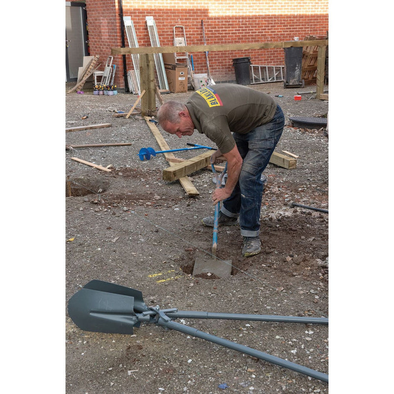 Silverline Solid Forged Round Mouth Shovel 1020mm Silverline - Dynamic Drive