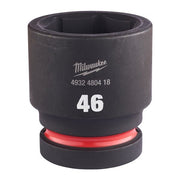 Milwaukee Hex Socket Shw 1In Std 46mm-1Pc 46mm Milwaukee - Dynamic Drive