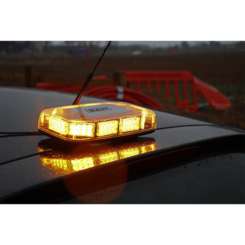 Sealey Mini Light Bar 120W SMD LED 12/24V Magnetic Base mlB80MB Sealey - Dynamic Drive