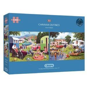 Caravan Outings Puzzle G5057 UK Camping And Leisure - Dynamic Drive