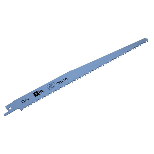Sealey Reciprocating Saw Blade Clean Wood 230mm 6tpi Pack of 5 SRBS911D Sealey - Dynamic Drive