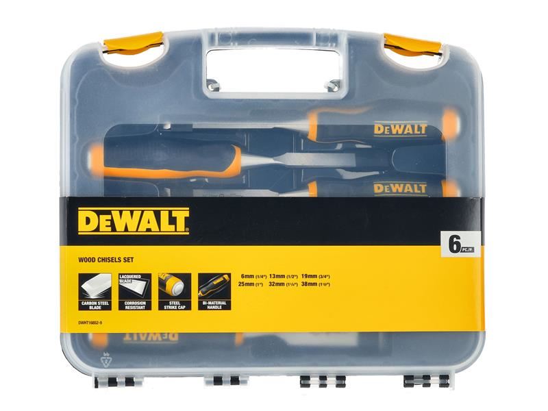 Dewalt Wood Chisel Set, 6 Piece Dewalt - Dynamic Drive