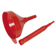 Sealey Flexi-Spout Funnel Medium200mm with Filter F2F Sealey - Dynamic Drive