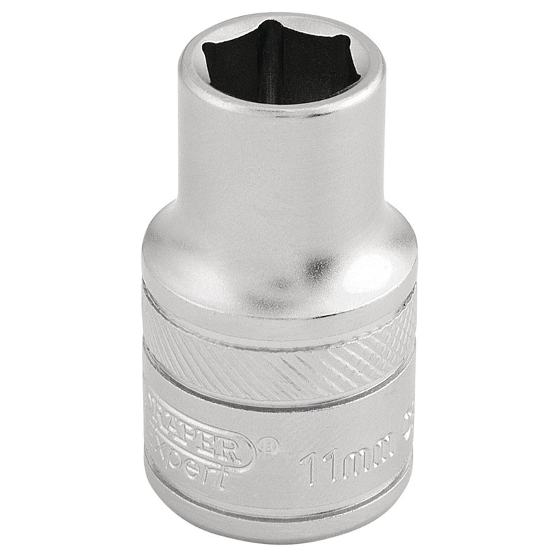 Draper 6 Point Metric Socket, 1/2" Sq. Dr., 11mm 16600 Draper - Dynamic Drive