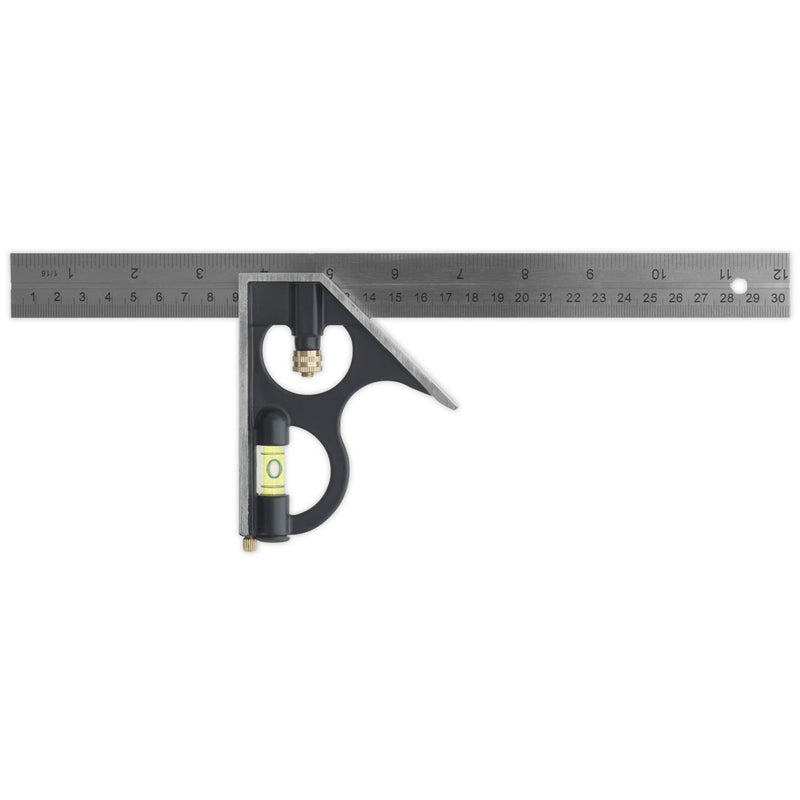 Sealey Combination Square 300mm AK6095 Sealey - Dynamic Drive