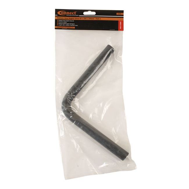 Connect Radiator Hose Angled 16mm ID x 200 x 200mm 1pc 33208 Tool Connection - Dynamic Drive
