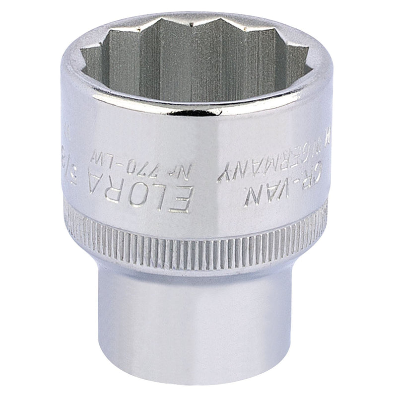Draper Elora Whitworth Bi-Hexagon Socket, 1/2" Sq. Dr., 5/8" 24872 Draper - Dynamic Drive
