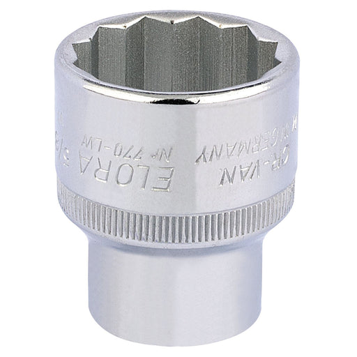 Draper Elora Whitworth Bi-Hexagon Socket, 1/2" Sq. Dr., 5/8" 24872 Draper - Dynamic Drive