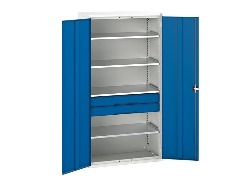 Bott Verso Kitted Cupboard, 4 Shelf & 2 Drawer Bott - Dynamic Drive