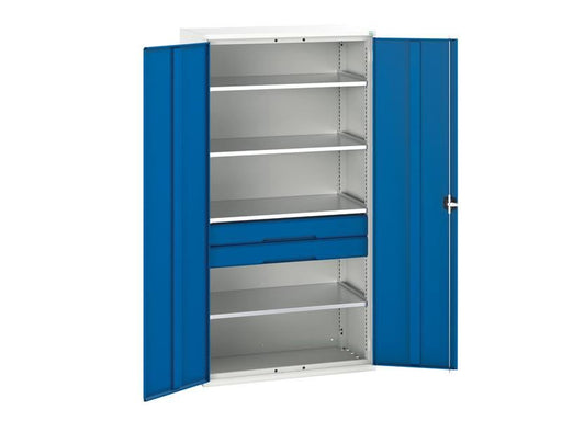 Bott Verso Kitted Cupboard, 4 Shelf & 2 Drawer Bott - Dynamic Drive