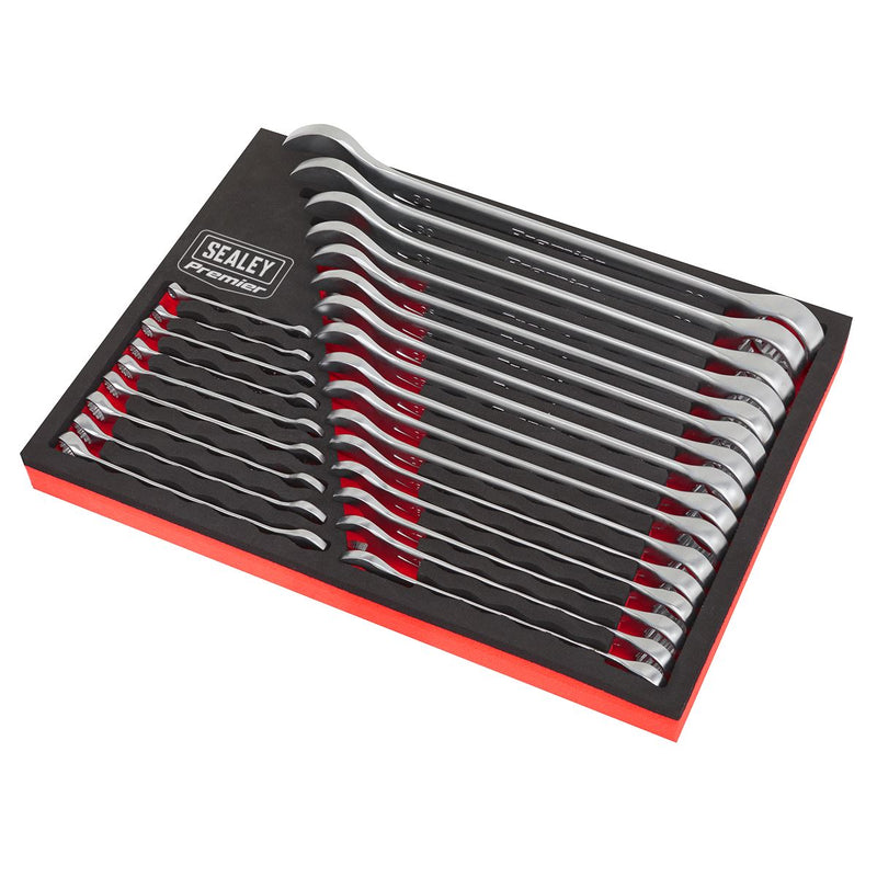 Sealey Combination Spanner Set 25pc Metric AK63258 Sealey - Dynamic Drive