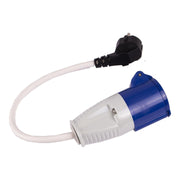 Continental Europe Schuko Mains Hook Up Adapter Lead 230V 16A Caravan Motorhome Powerpart - Dynamic Drive