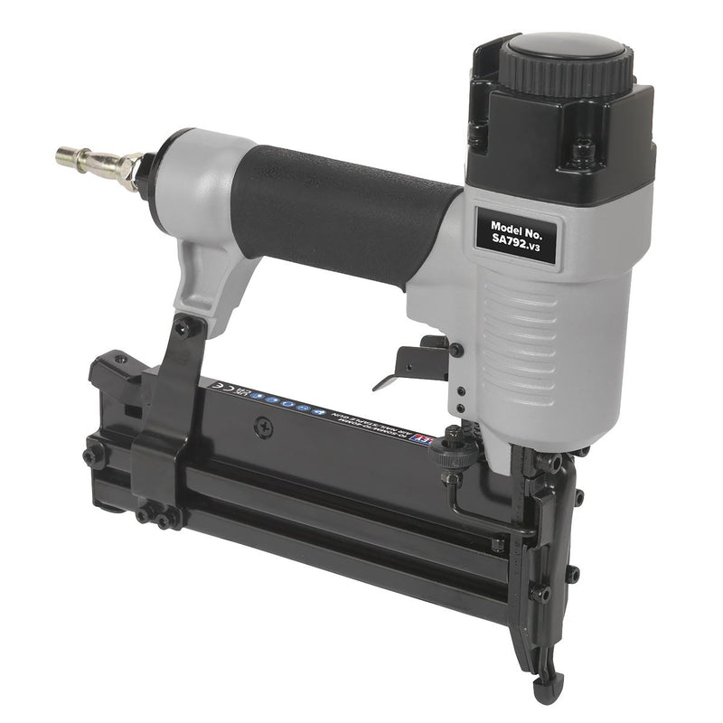 Sealey Air Nail/Staple Gun 50mm/40mm Capacity SA792 Sealey  - Dynamic Drive