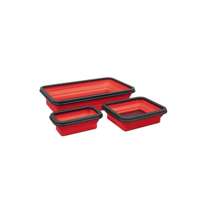 Sealey Parts Tray Collapsible Magnetic Set of 3 Tool Storage Sealey - Dynamic Drive