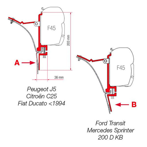Fiamma Kit Van Fiamma - Dynamic Drive