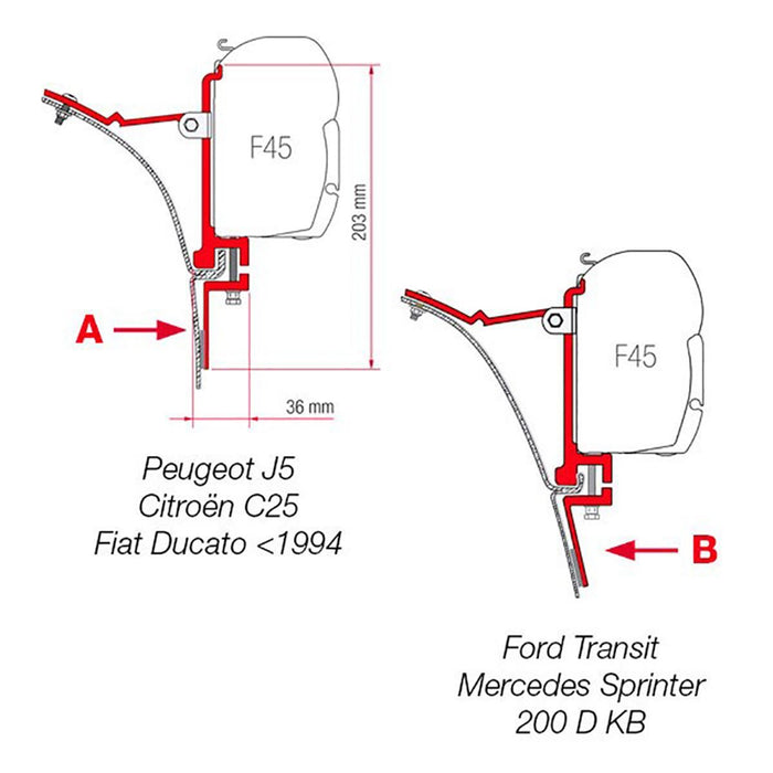 Fiamma Kit Van Fiamma - Dynamic Drive