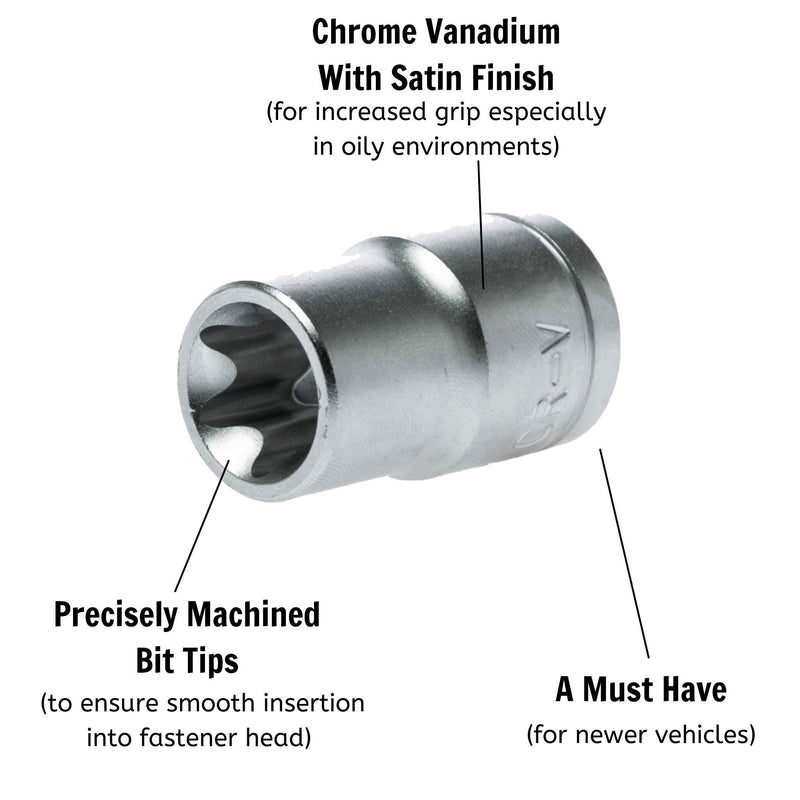 Teng Tools 1/2" TX-E Socket E20 Teng Tools - Dynamic Drive