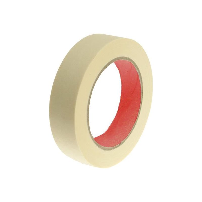Faithfull Low Tack Masking Tape 25mm x 50m Faithfull - Dynamic Drive