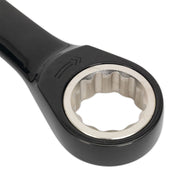 Sealey Combination Ratchet Spanner Set 7pc Black Series Metric AK7978 Sealey - Dynamic Drive