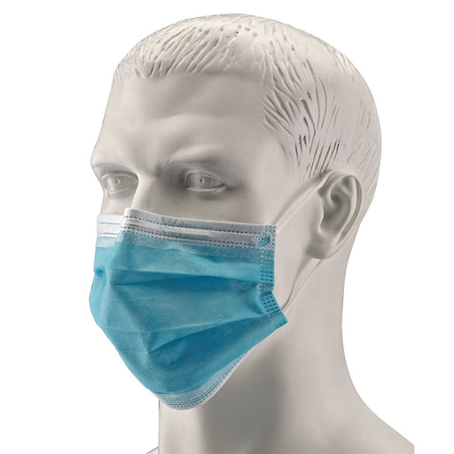Draper Single Use Medical Face Masks (Pack of 50) 21657 Draper - Dynamic Drive