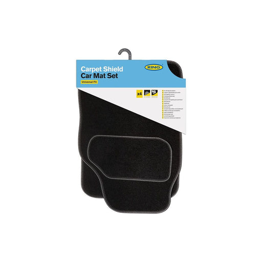 Ring Automotive RMAT29 High Quality Luxury Heavy Wear Quality Black Carpet Mats Ring Automotive - Dynamic Drive