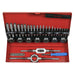 Sealey Metric Tap & Die Set Split Dies 32pc AK3015 Sealey - Dynamic Drive