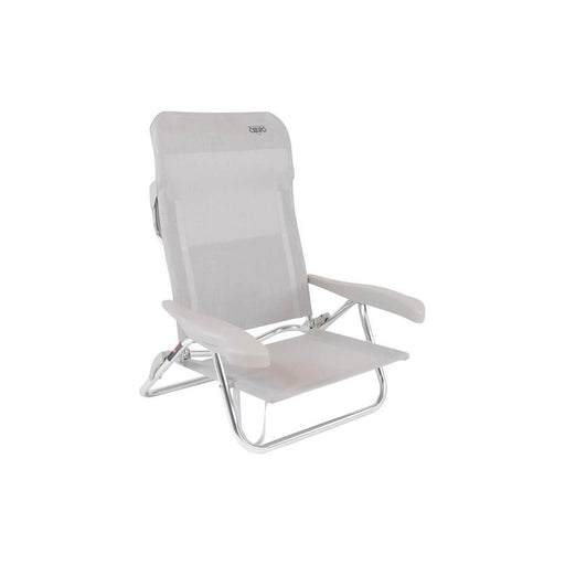 Crespo Beach Chair AL/221 Light Grey Crespo - Dynamic Drive