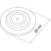 Fiamma Plates (4) Grey 97901-056 Fiamma - Dynamic Drive