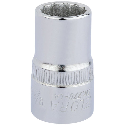 Draper Elora Bi-Hexagon Socket, 1/2" Sq. Dr., 9/16" 24369 Draper - Dynamic Drive