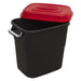 Sealey Refuse/Storage Bin 75L Red BM75R Sealey - Dynamic Drive