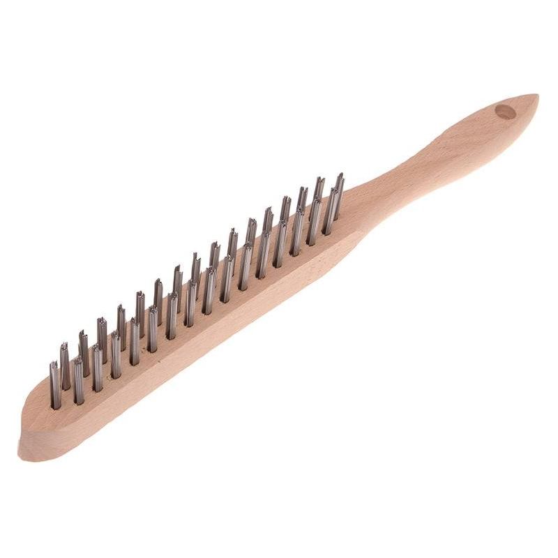 Faithfull 580/2 Lightweight Scratch Brush - 2 Row Faithfull - Dynamic Drive