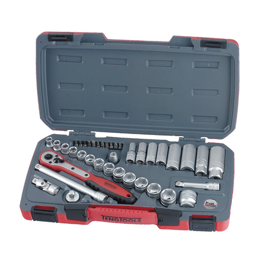 Teng Tools MECCA PRO 3/8" Socket Set 6 pt 39 Pieces Teng Tools - Dynamic Drive