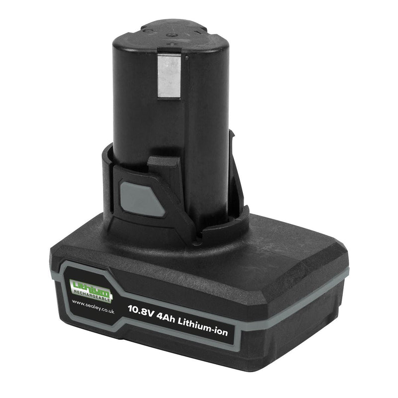 Sealey Power Tool Battery 10.8V 4Ah Lithium-ion for SV10.8 Series CP108VBP4 Sealey - Dynamic Drive