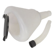Sealey Funnel with Closing Lid200mm F99200 Sealey - Dynamic Drive